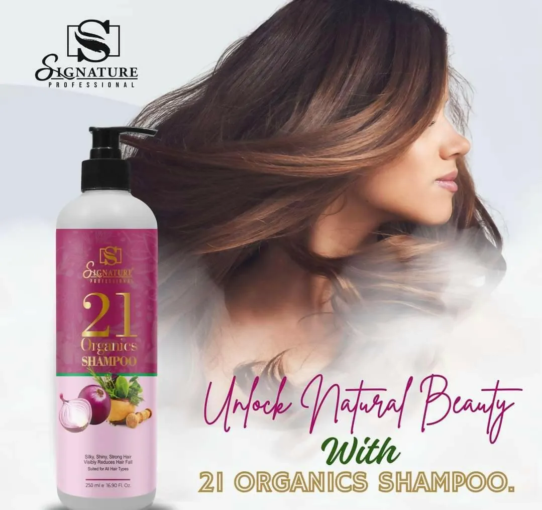 21 organic SHAMPOO