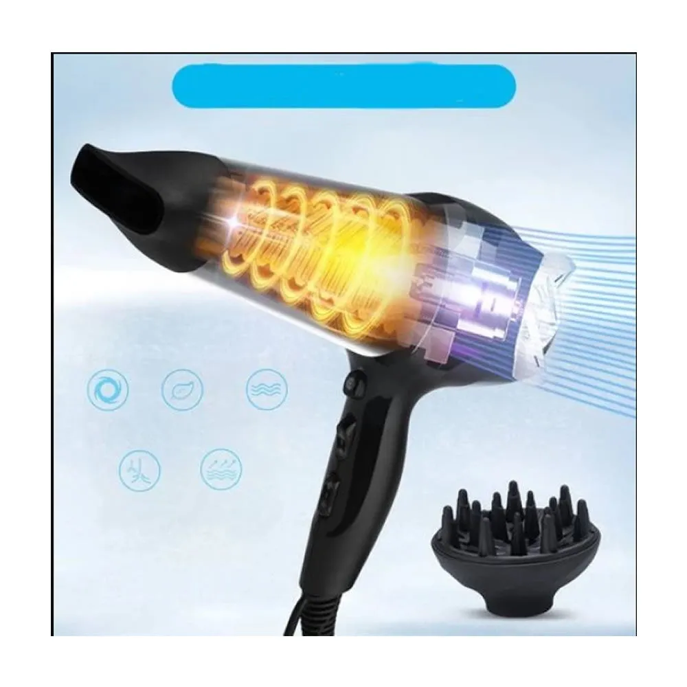 8000W Quick-Drying Portable Hair Dryer En-8896C