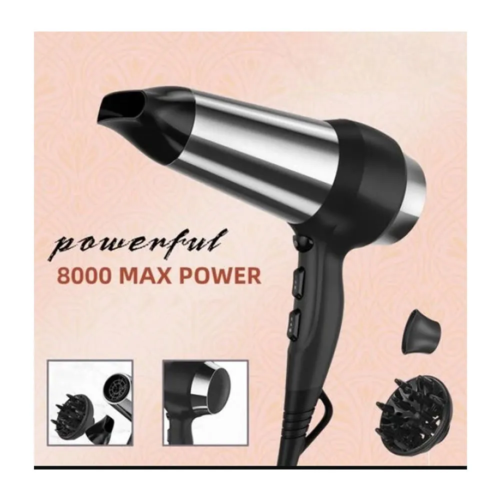 8000W Quick-Drying Portable Hair Dryer En-8896C