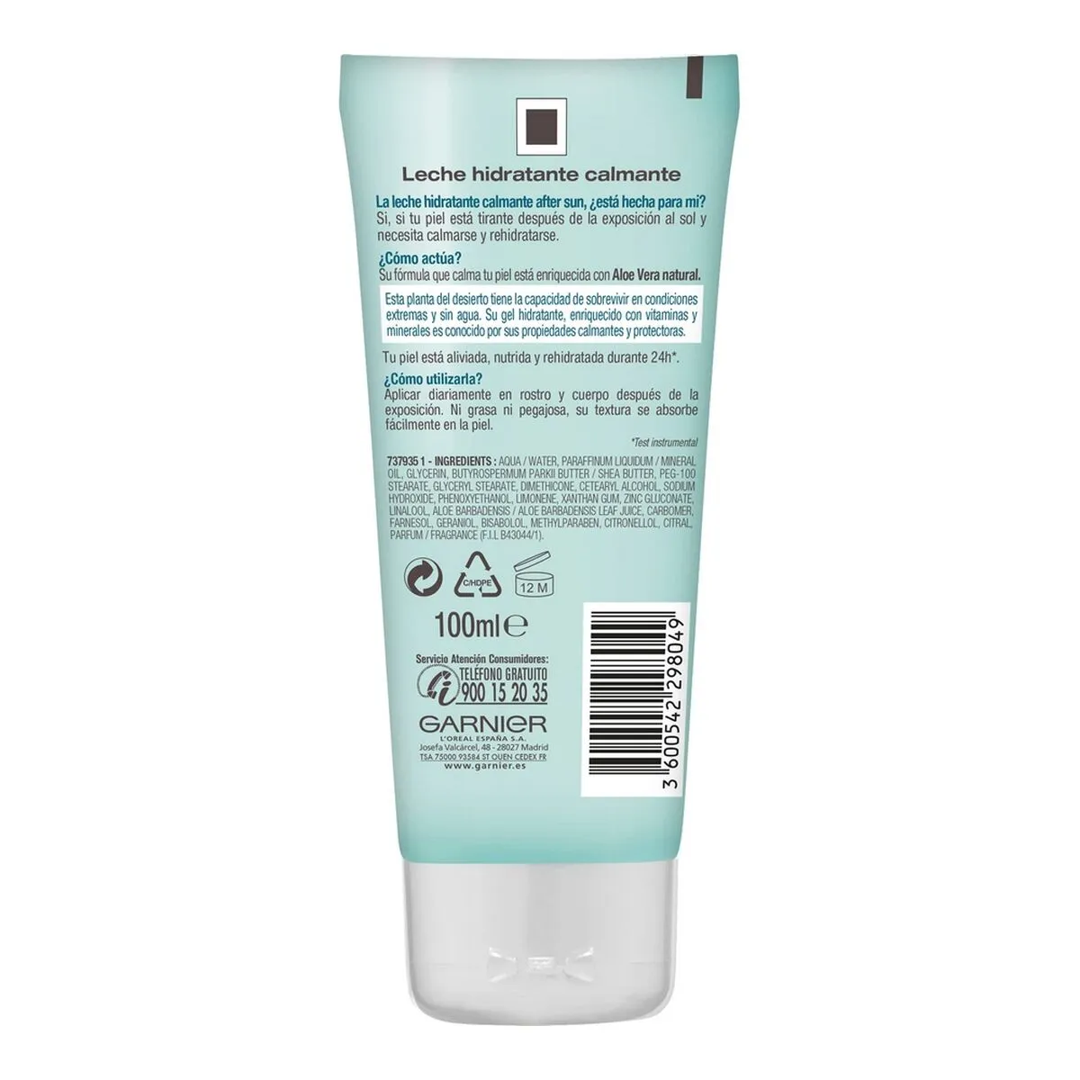 After Sun Garnier After Sun Body Lotion Soothing 100 ml