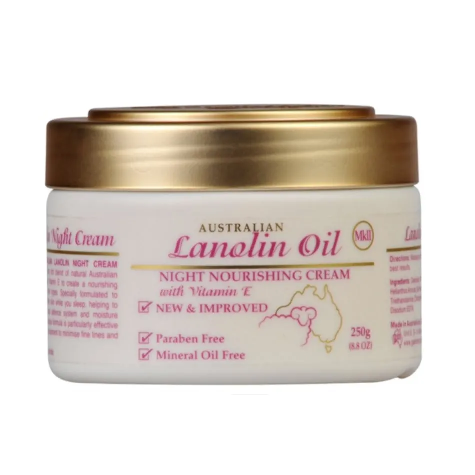 AUSTRALIAN CREAMS MKII Lanolin Oil Nourishing Night Cream 250g