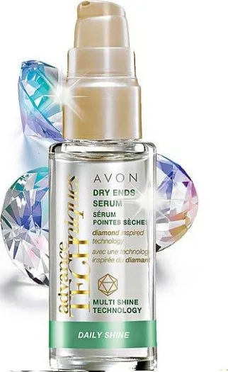 Avon Advance Techniques Daily Shine Dry Ends Hair Serum - 30ml