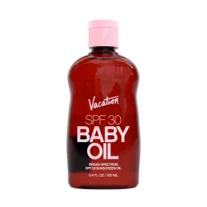 Baby Oil SPF 30 by Vacation®