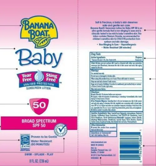 Banana Boat Baby 50  200ml