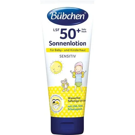 Bgјbchen Sensitiv Sun Lotion Spf 50  Waterproof sunscreen for sensitive baby skin , Bübchen Sonne