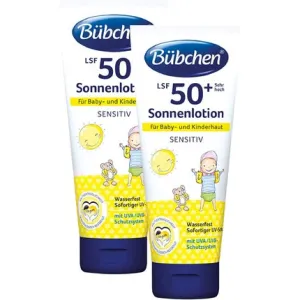 Bgјbchen Sensitiv Sun Lotion Spf 50  Waterproof sunscreen for sensitive baby skin , Bübchen Sonne