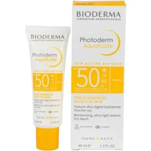 Bioderma Photoderm Aquafluide SPF 50  Daily Face Sunscreen for Sensitive Skin 40ml