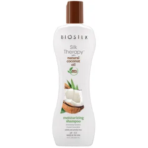 Biosilk Silk Therapy Moisturizing Shampoo Coconut 12 oz