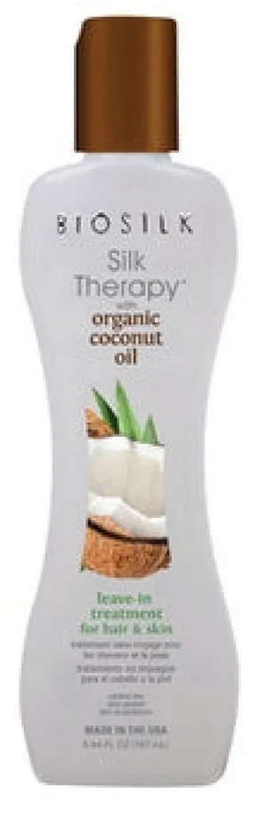 Biosilk Silk Therapy with Coconut Oil Leave-In Treatment 5.64 oz