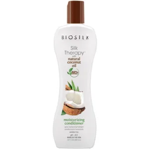 BioSilk Silk Therapy with Natural Coconut Oil Moisturizing Conditioner