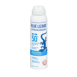 Blue Lizard Sunscree Sensitive SPF 50 Spray 4.5 Oz By Kaopectate