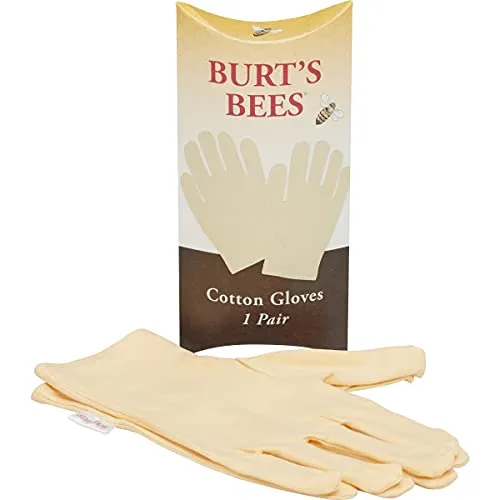 Burt's Bees Christmas Gifts, 3 Hand Care Stocking Stuffers Products, Hand Repair Set - Almond Milk Cream, Lemon Butter Cuticle Cream & Shea Butter Cream, With Gloves