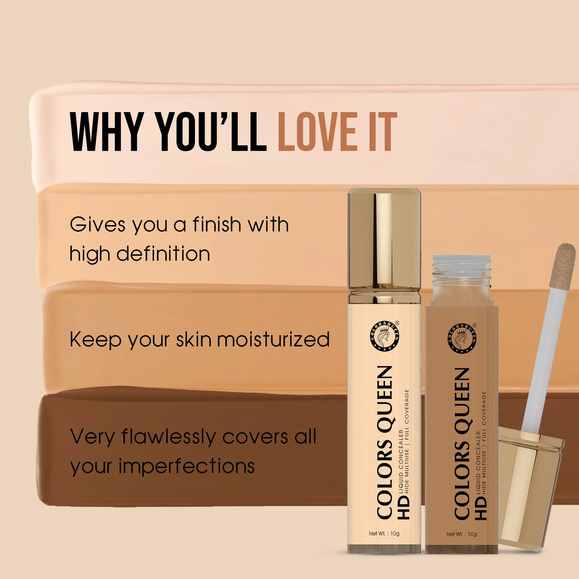 Colors Queen HD Liquid Concealer