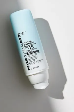 Cream Peter Thomas Roth Water Drench SPF 45 Hyaluronic Cloud moisturizing, light blue