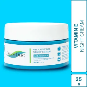 DermDoc Vitamin E Night Cream (25gm) | night cream | face moisturizer