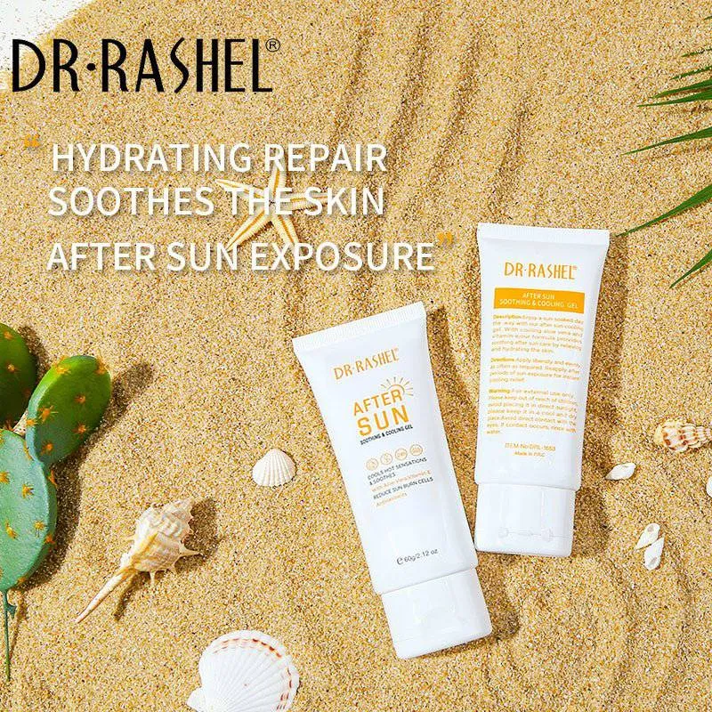 DR RASHEL After Sun Soothing and Cooling Gel Enriched with Aloe Vera and Vitamin E 60g DRL-1653