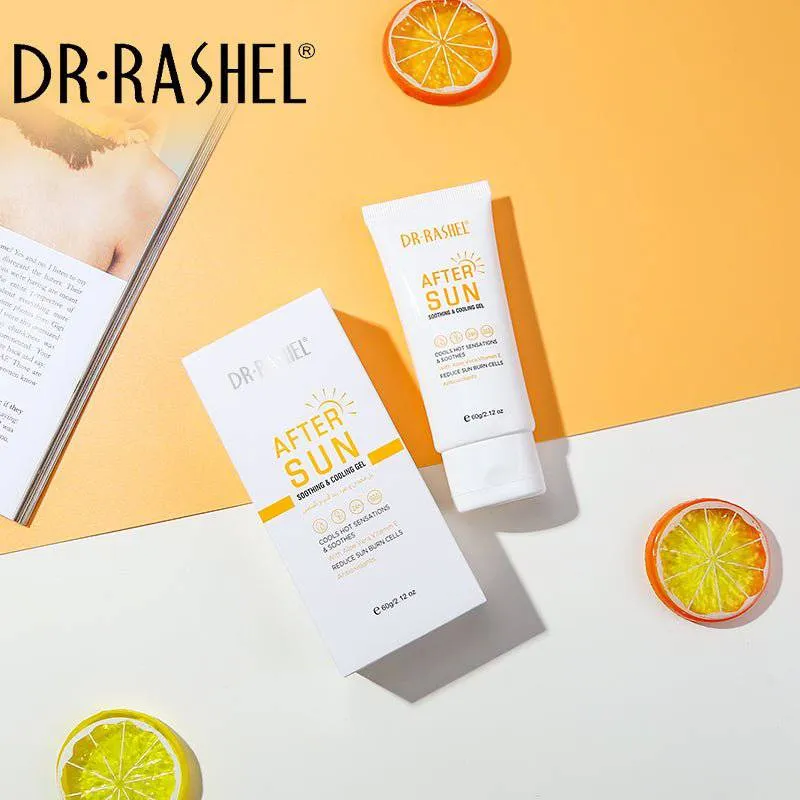 DR RASHEL After Sun Soothing and Cooling Gel Enriched with Aloe Vera and Vitamin E 60g DRL-1653