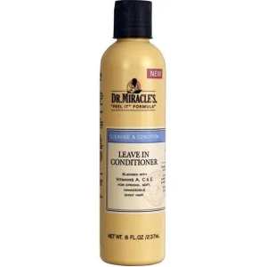 Dr.Miracles Cleanse And Condition Leave In Conditioner 237ml