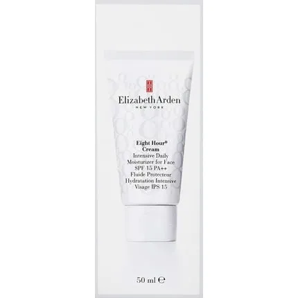 Eight-hour cream-intensive moisturizing face cream with SPF 15, 50 ml, Elizabeth Arden