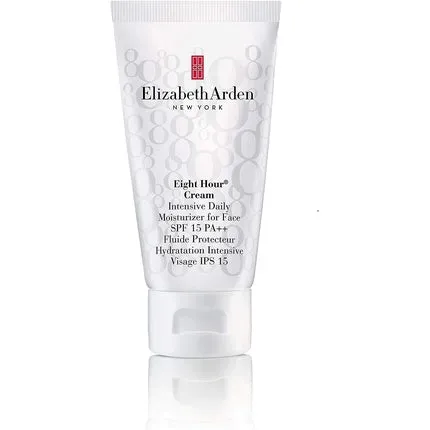 Eight-hour cream-intensive moisturizing face cream with SPF 15, 50 ml, Elizabeth Arden