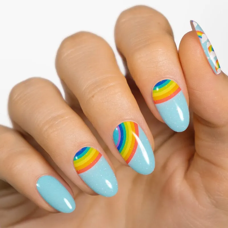 Gel Nail Strip ★ Chasing Rainbows