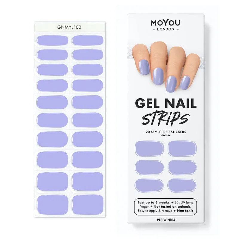 Gel Nail Strip ★ Periwinkle