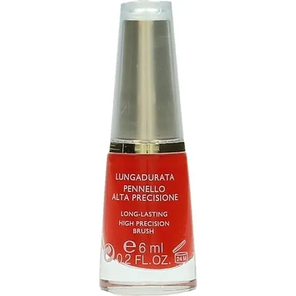 Glossy nail polish with gel effect 6 ml - energetic orange, Collistar