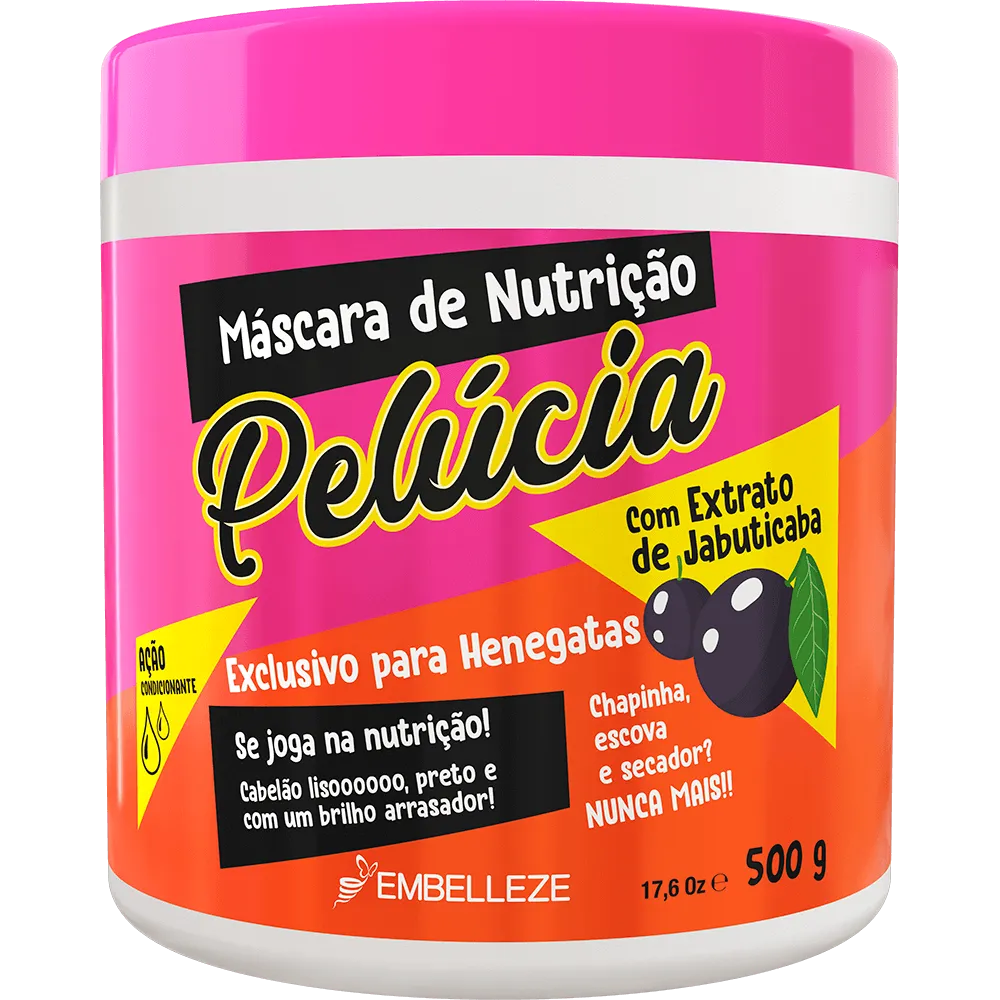 Hair Mask Pelucia Nutrition Jabuticaba 500g