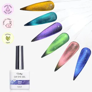 Hema-Free Cat Eye Gel Set-Neon