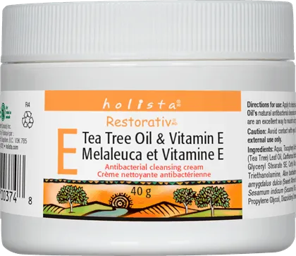 Holista Restorativ Tea Tree Oil & Vitamin E Moisturizing Cream