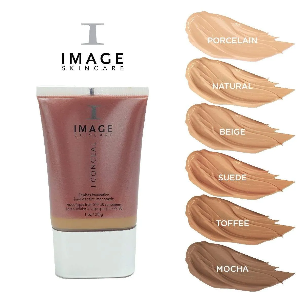 I CONCEAL flawless foundation broad-spectrum SPF 30 sunscreen beige