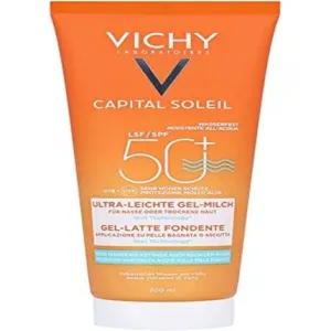 Ideal Soleil Ultra-melting milk gel Spf 50 200ml, Vichy