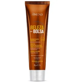 Intensive Reconstruction Hair Booster Treatment Beleza na Bolsa Mask 90g - Amend