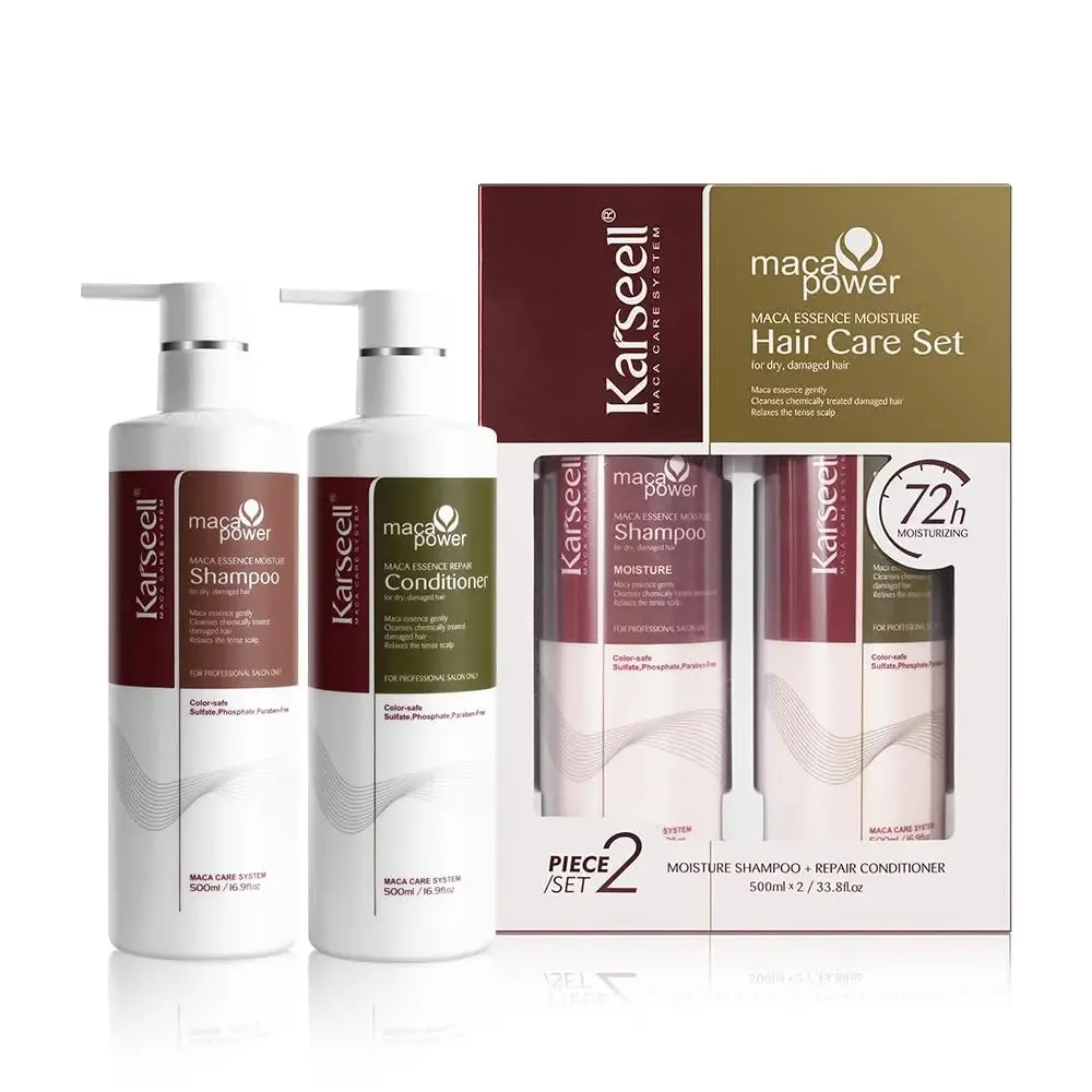 KARSEELL Maca Power Maca Essence Collagen Moisture Hair Care Set