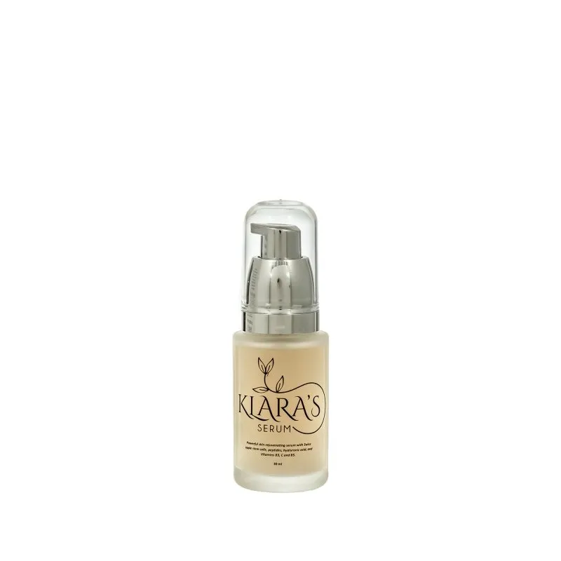 Klara's Powerful Skin Rejuvenating Serum 30ml - Reduce Wrinkles and Rejuvenate Skin with Swiss Apple Stem Cells, Refreshing Jasmine Scent Anti Ageing Serum