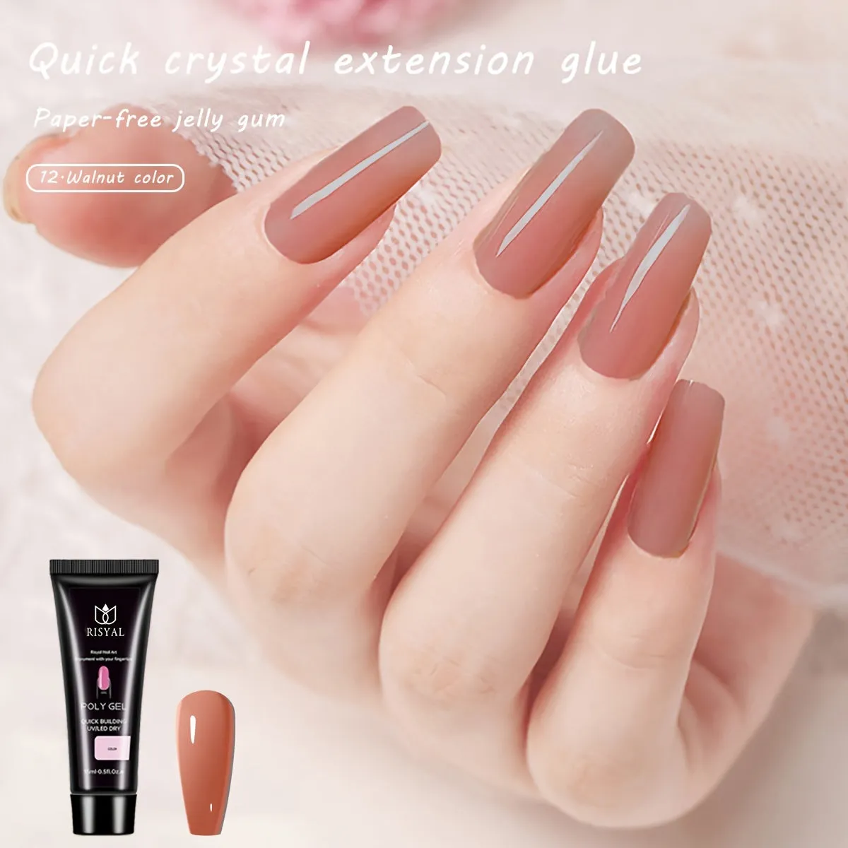 Longlasting Poly Nail Gel for Easy Salon Manicures