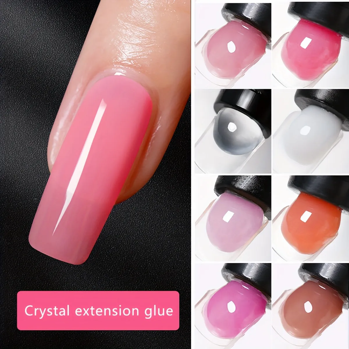 Longlasting Poly Nail Gel for Easy Salon Manicures