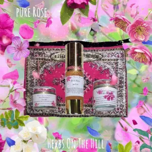 Luxurious Rose Purse Set