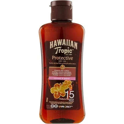 Mini protective dry oil SPF 15 100ml, Hawaiian Tropic