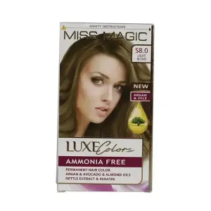 Miss Magic Luxe Color S 8.0-Light Blond Hair Color