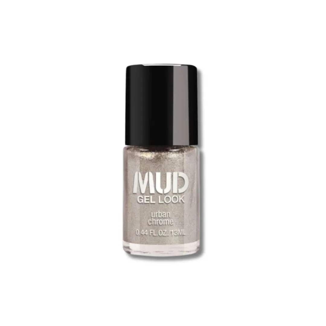 MUD Gel Nail Polish Urban Chrome 13ml