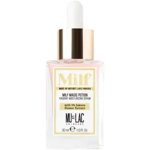 Mulac Cosmetics MILF MAGIC POTION Moisturizing brightening facial serum with 5% cherry blossom extract 30ml