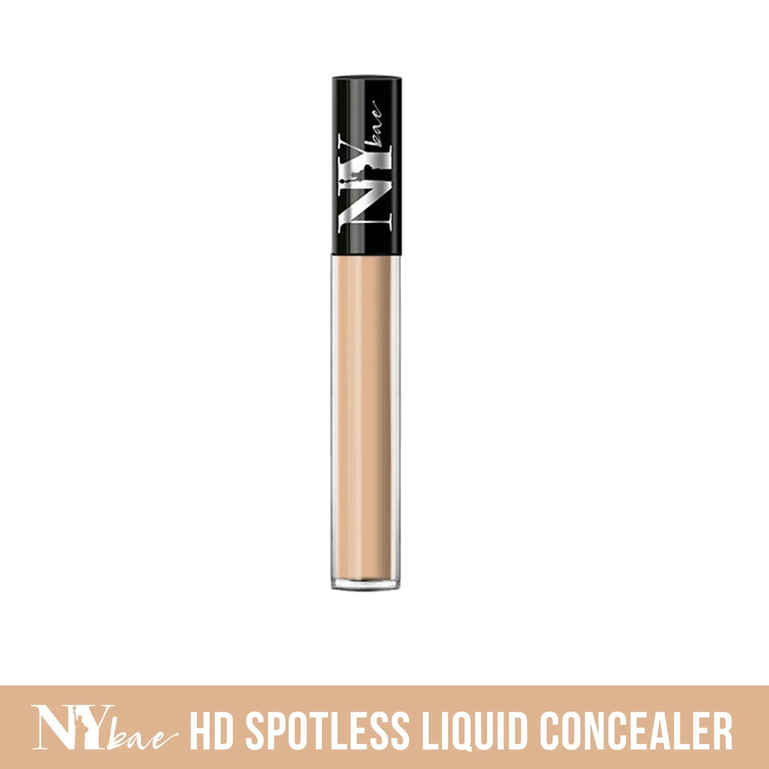 NY Bae HD Spotless Liquid Concealer, For Wheatish Skin - Caramel Pretzel 11 (3 ml)