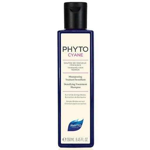 Phytocyane densifying treatment shampoo, phyto phytocyane shampoo