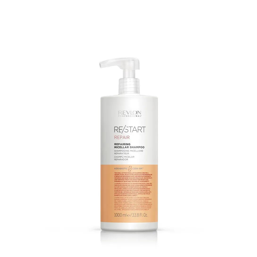 Revlon Professional Restart Repair Repairing Micellar Shampoo