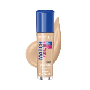 Rimmel London Match Perfection Foundation SPF20 - 100  Ivory