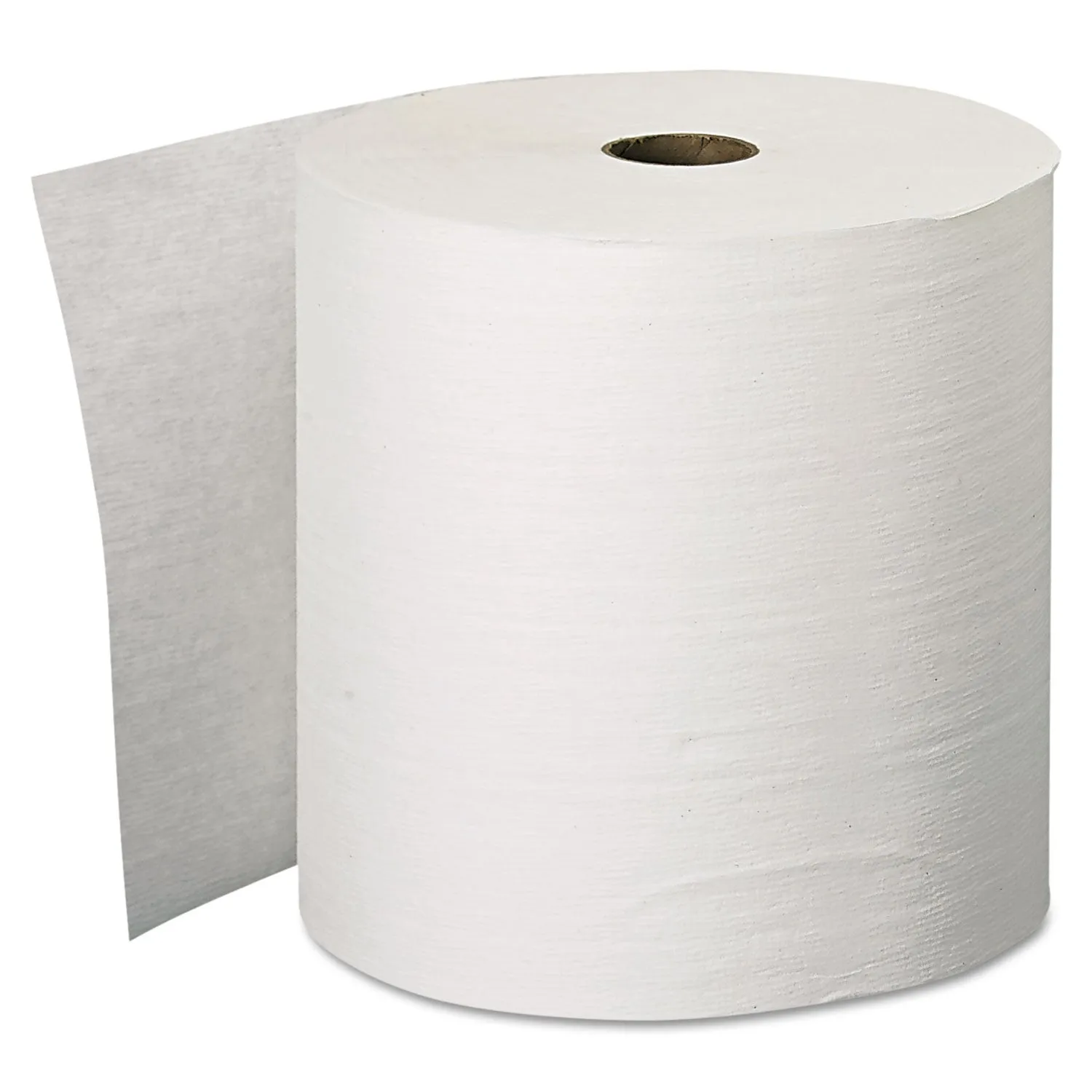 Scott Essential Plus Hard Roll Towels, 1.5" Core, 8" X 600 Ft, White, 6 Rolls/Carton - KCC11090