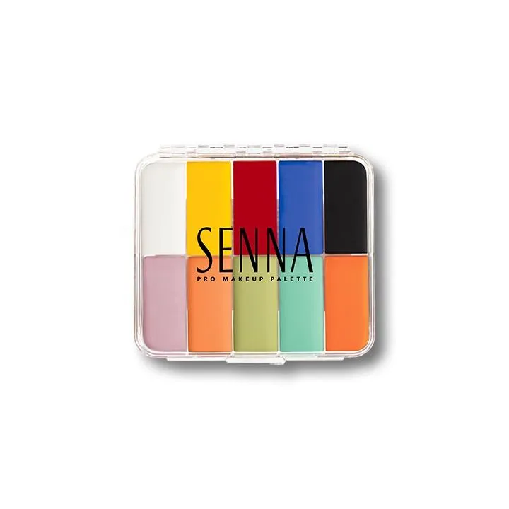 Senna Slipcover Cream to Powder Pro Primary & Pastel Palette