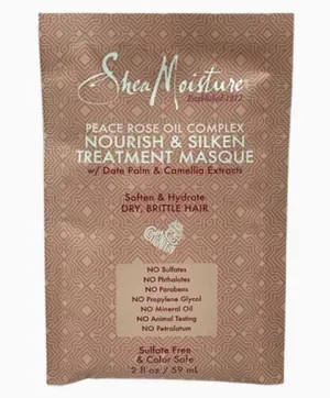 Shea Moisture Peace Rose Oil Complex Nourish And Silken Treatment Masque