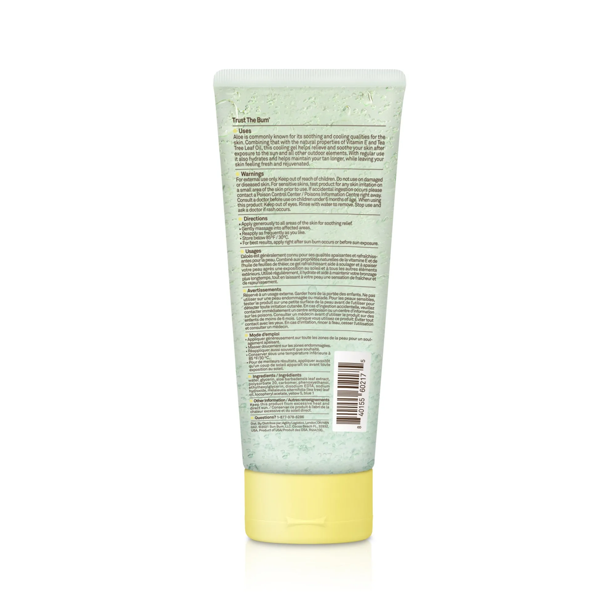 Sun Bum After Sun Cool Down Gel I 6oz.